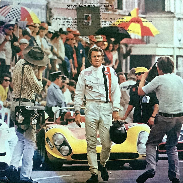 Michel Legrand, Steve McQueen - 栄光のル・マン = Le Mans (LP, Album, Gat)