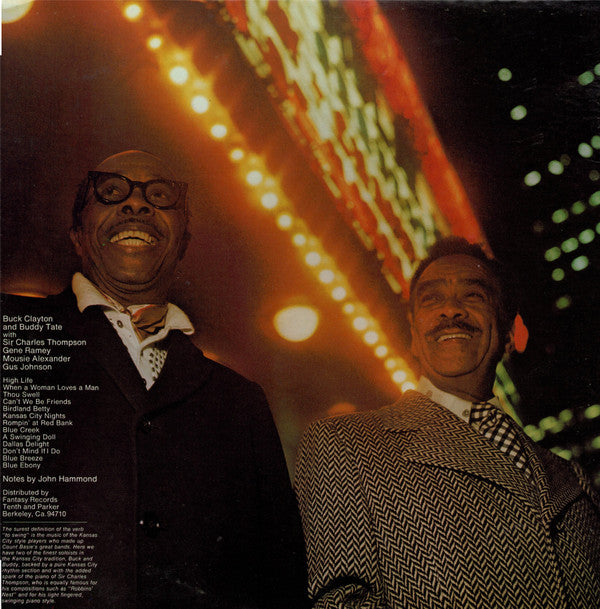 Buck Clayton & Buddy Tate - Kansas City Nights (2xLP, Comp)