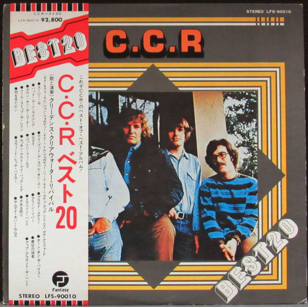 Creedence Clearwater Revival - C.C.R. Best 20 (LP, Comp)