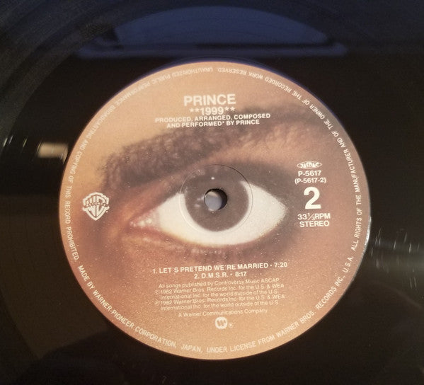 Prince - 1999 (2xLP, Album)