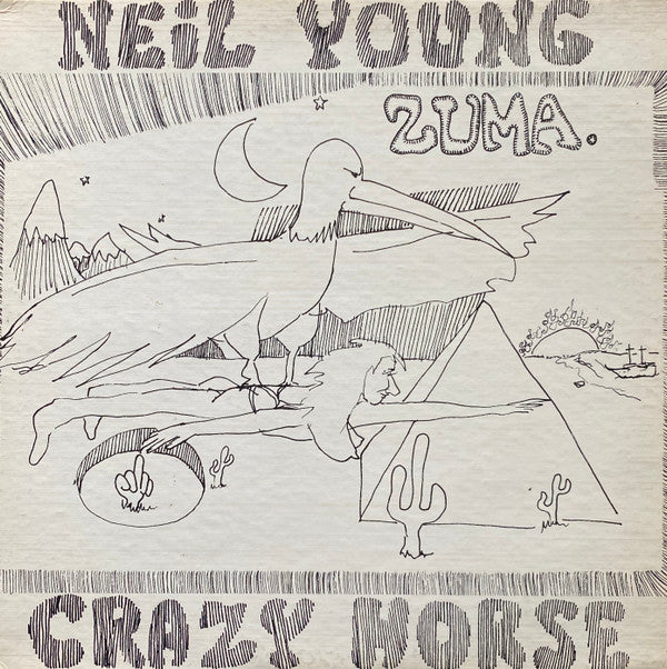 Neil Young With Crazy Horse - Zuma (LP, Album, RP, Spe)