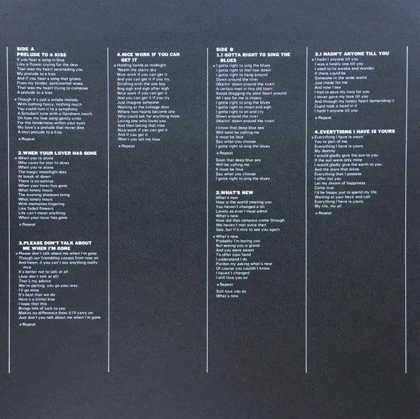 Billie Holiday - Velvet Mood (LP, Album, Mono, RE)