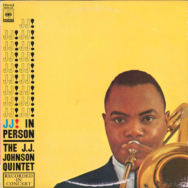 The J.J. Johnson Quintet - J. J. In Person! (LP, Album, RE)