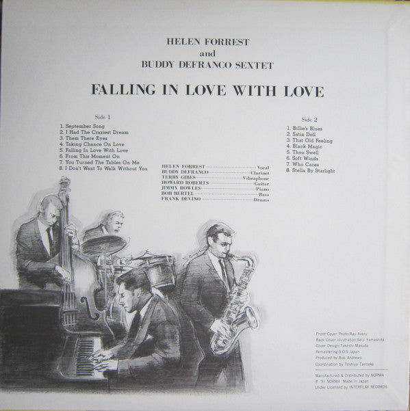 Helen Forrest - Falling In Love With Love(LP, Mono)