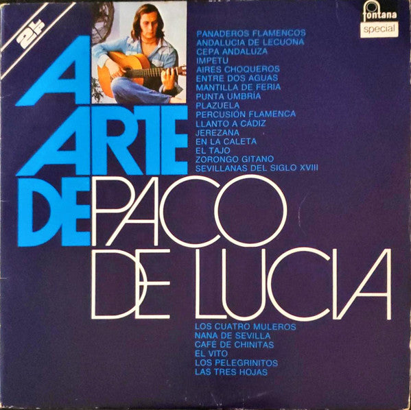 Paco De Lucía - A Arte De Paco De Lucia (2xLP, Comp, RE, Gat)