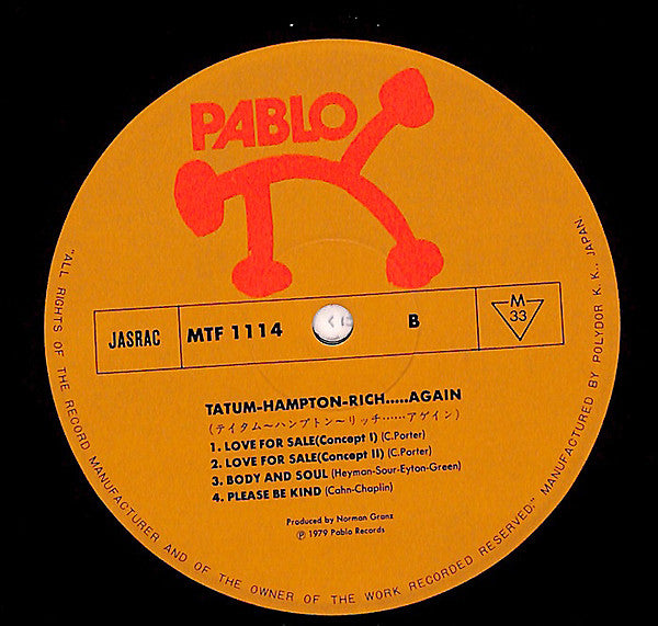 Art Tatum - . . . Again! - The Tatum Group Masterpieces(LP, Album, ...