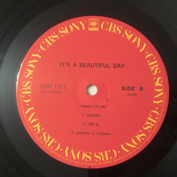 It's A Beautiful Day - It's A Beautiful Day (LP, Album, RE, Gat)