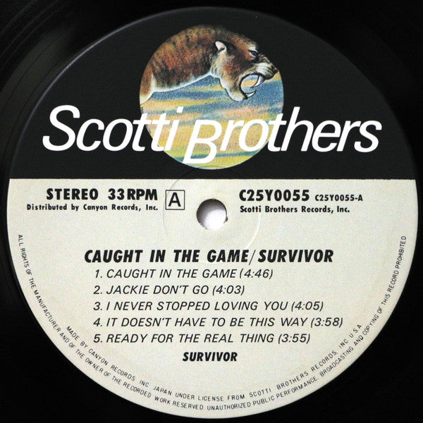 Survivor - Caught In The Game (LP, Album)