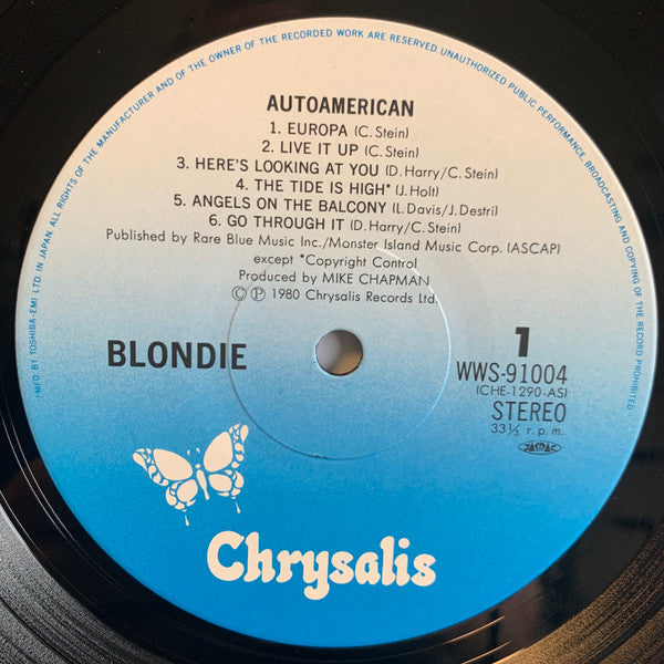 Blondie - AutoAmerican (LP, Album + 7"", Single, Ltd)