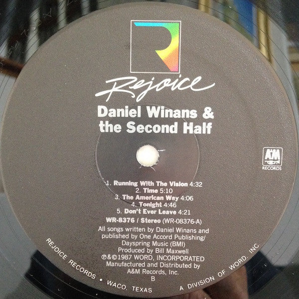 Daniel Winans - And The Second Half (LP, Album)