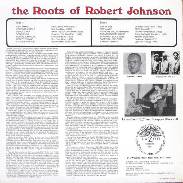 Various - The Roots Of Robert Johnson  (LP, Comp)