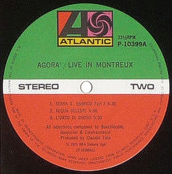 Agorà - Live In Montreux (LP, Album)