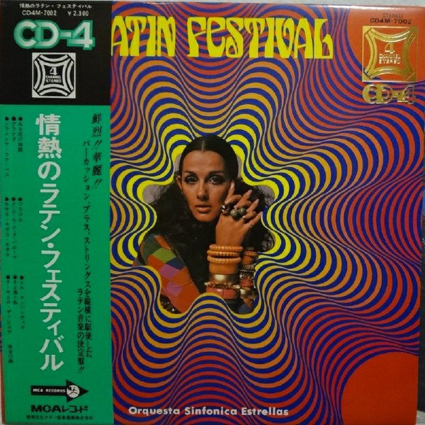 Orquesta Sinfonica Estrellas - Latin Festival (LP, Quad)