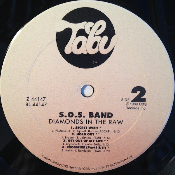 S.O.S. Band* - Diamonds In The Raw (LP, Album, Car)