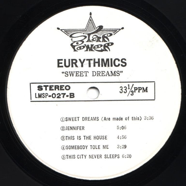 Eurythmics - Sweet Dreams (Are Made Of This) (LP, Album, Unofficial)