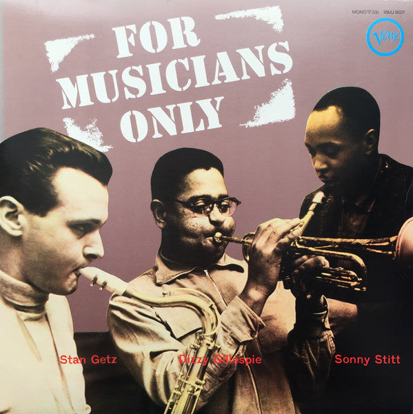 Stan Getz - For Musicians Only(LP, Album, Mono, Ltd, RE)