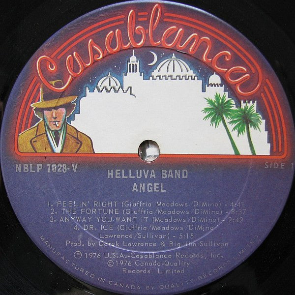 Angel (24) - Helluva Band (LP, Album)