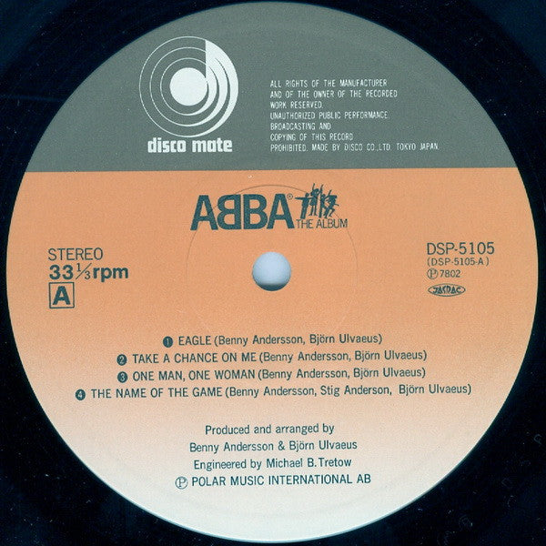 ABBA - The Album (LP, Album, Red)