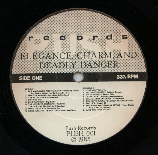 Various - Elegance, Charm And Deadly Danger (LP, Comp)