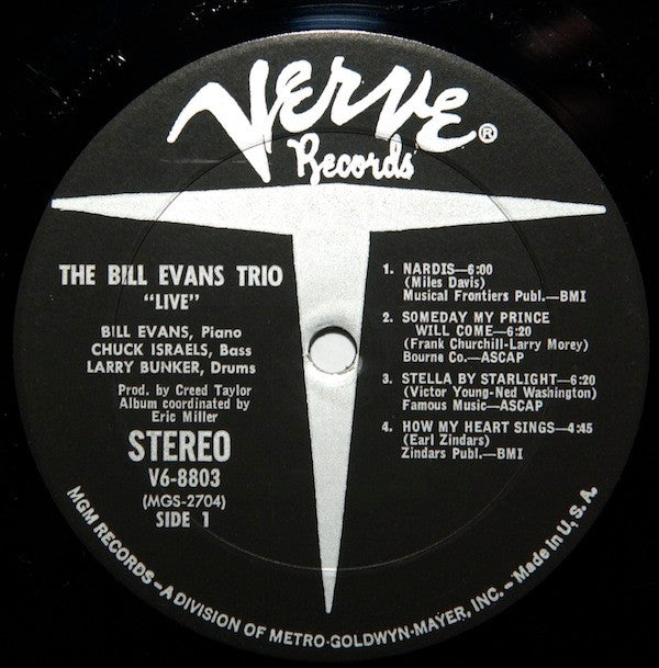 The Bill Evans Trio - 