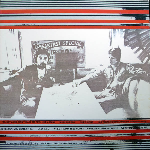 Daryl Hall & John Oates - Abandoned Luncheonette (LP, Album, RE, SP)
