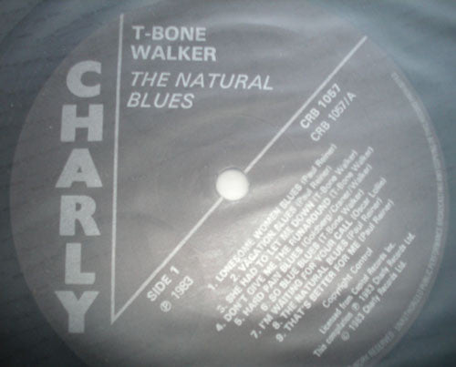 T-Bone Walker - The Natural Blues (LP, Comp, Bla)