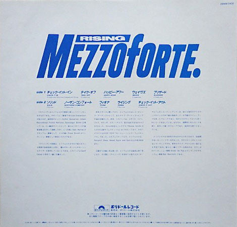 Mezzoforte - Rising (LP, Album)