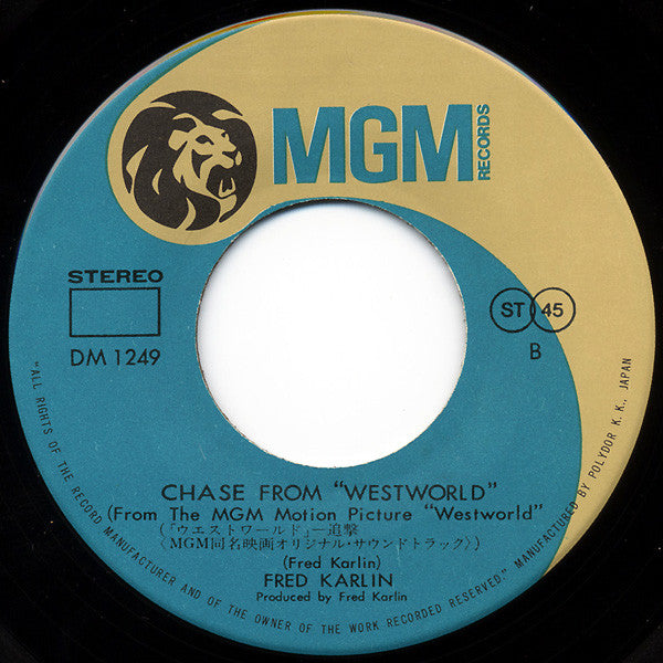 Fred Karlin - Westworld (7"", Single)