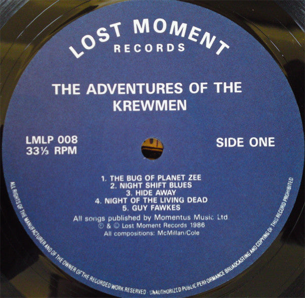The Krewmen - The Adventures Of The Krewmen (LP, Album)