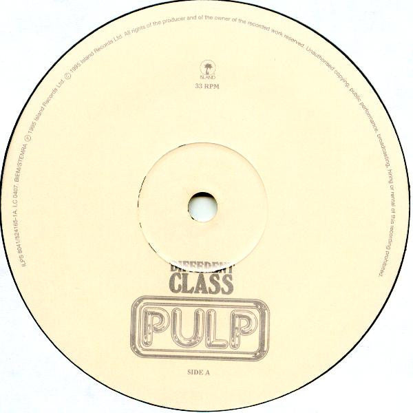 Pulp - Different Class (LP, Album)
