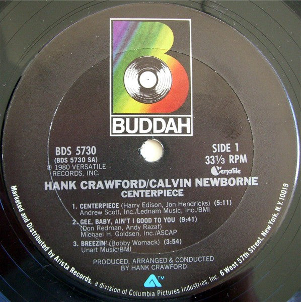 Hank Crawford / Calvin Newborne* - Centerpiece (LP, Album)