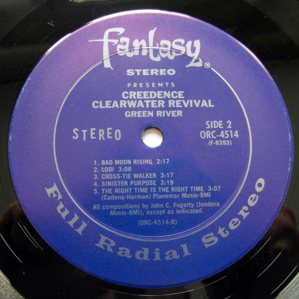 Creedence Clearwater Revival - Green River (LP, Album, RE)