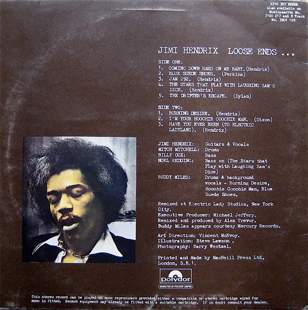 Jimi Hendrix - Loose Ends … (LP, Album)