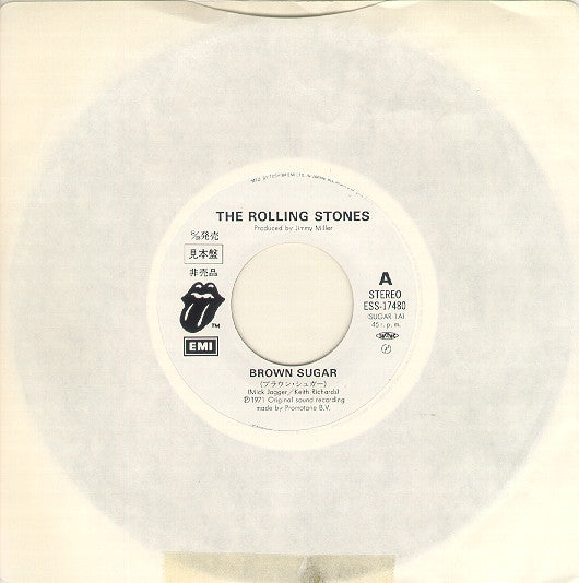 The Rolling Stones - Brown Sugar (7"", RE)