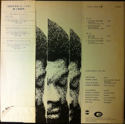 Don Pullen - Jazz A Confronto (LP, Album, Promo)