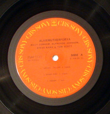 Billy Cobham - Alivemutherforya(LP, Album)