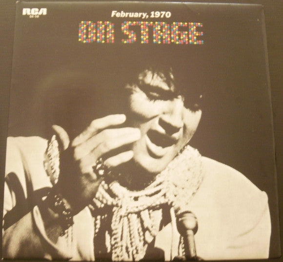 Elvis Presley - On Stage-February, 1970 (LP, Album, Gat)