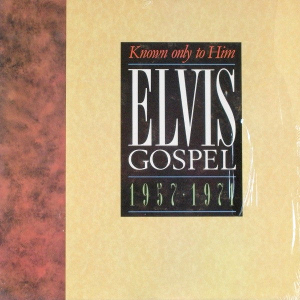 Elvis Presley - Elvis Gospel 1957 - 1971 Known Only To Him (LP, Comp)