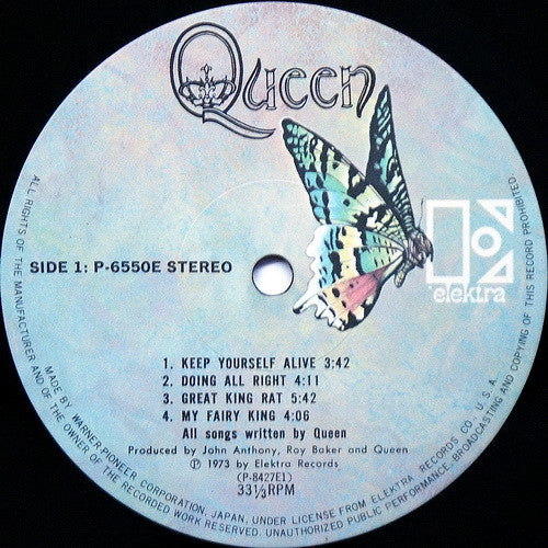 Queen - Queen (LP, Album, RE)