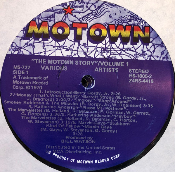 Various - The Motown Story (5xLP, Comp, Ltd + Box, RP)