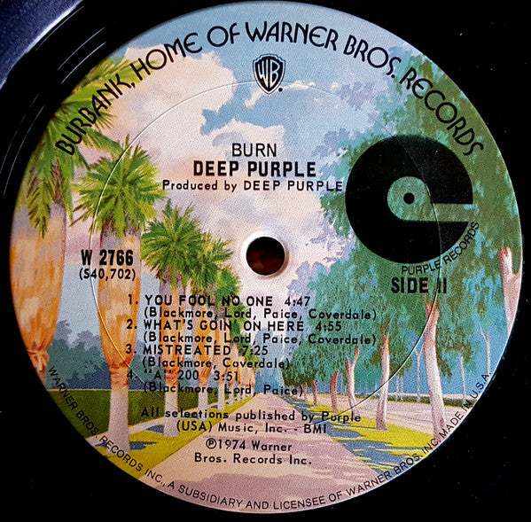 Deep Purple - Burn (LP, Album)