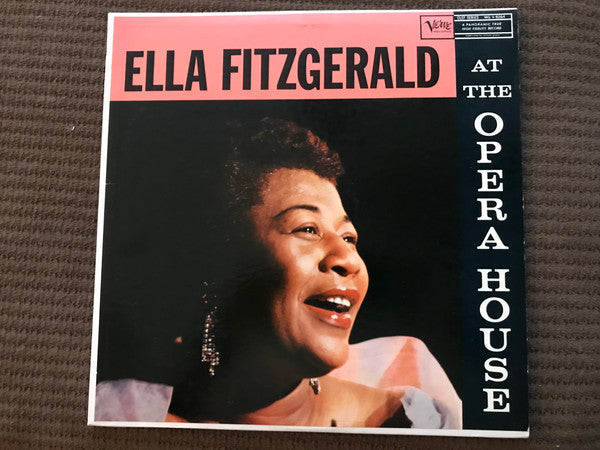 Ella Fitzgerald - Ella Fitzgerald At The Opera House (LP, Mono, RE)