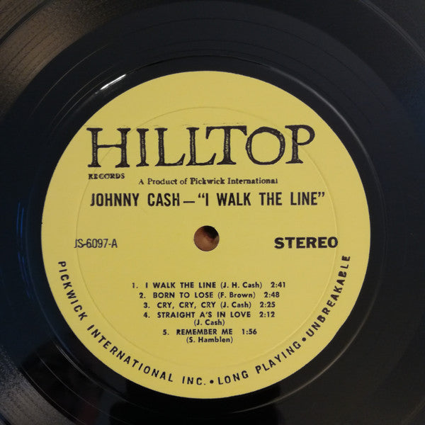 Johnny Cash - I Walk The Line (LP, Comp)