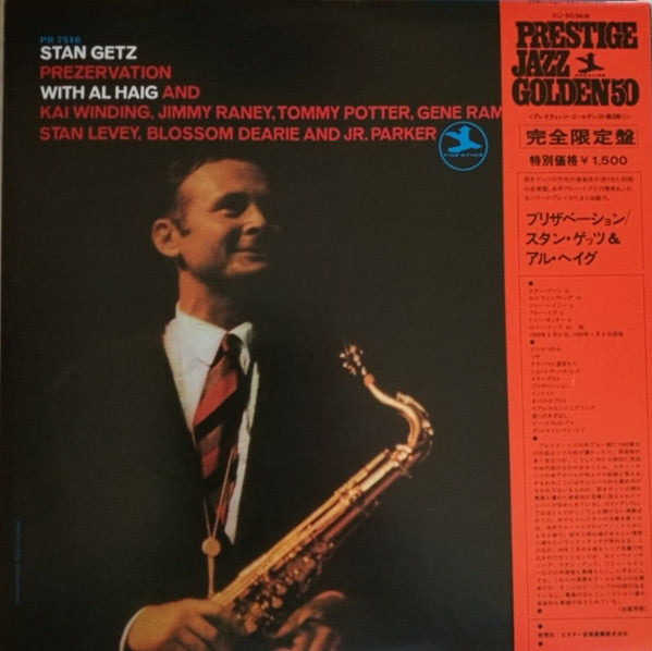 Stan Getz - Prezervation (LP, Album, Mono, Ltd, RE)