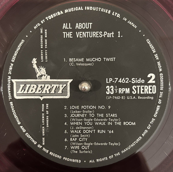 The Ventures - All About The Ventures (2xLP, Comp, Red)
