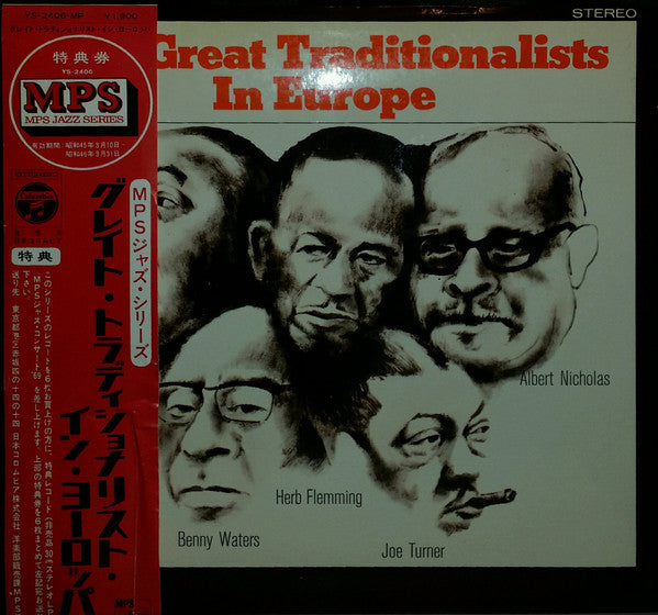 Albert Nicholas - The Great Traditionalists In Europe(LP, Album)