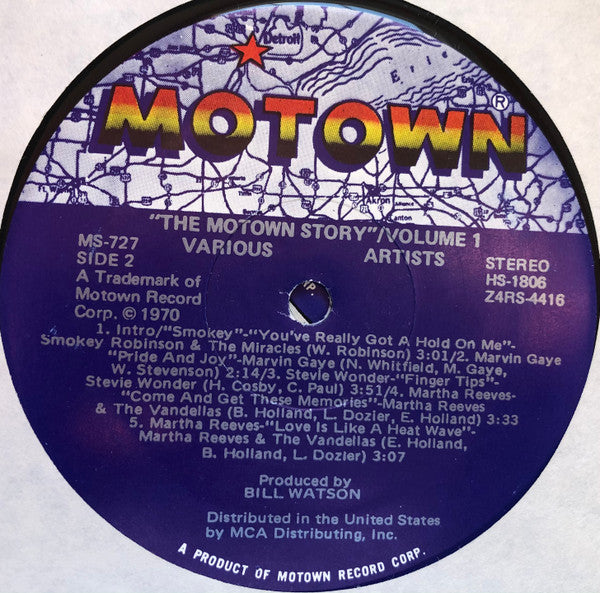 Various - The Motown Story (5xLP, Comp, Ltd + Box, RP)