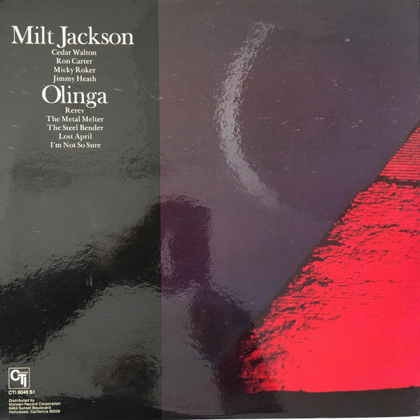 Milt Jackson - Olinga (LP, Album, Gat)
