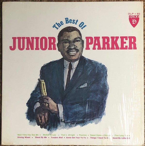 Junior Parker* - The Best Of Junior Parker (LP, Comp, Mono)