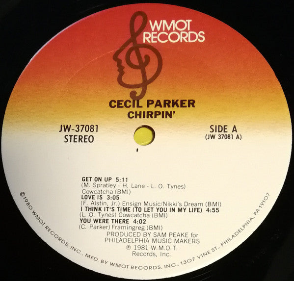 Cecil Parker - Chirpin' (LP, Album)